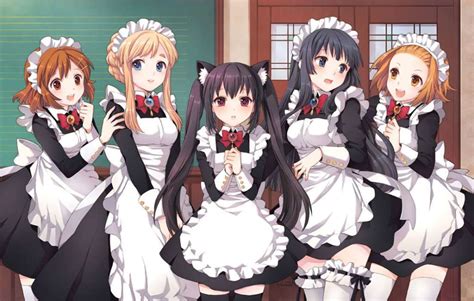 anime maids|Maids Characters .